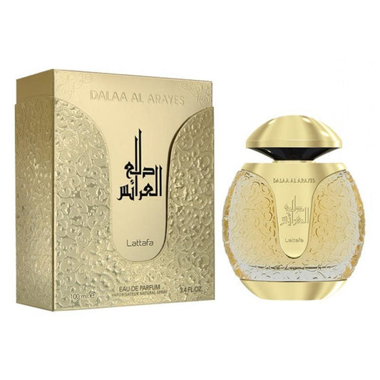 100 ml Eau De Parfum Dalaa Al Arayes Gold Fűszeres Jázminos Illat, Nőknek és Férfiaknak - Ékszer Galéria