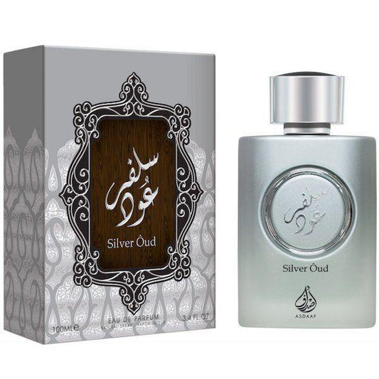100 ml Eau De Parfum Silver Oud Fűszeres Vaníliás Keleti Illat, Nőknek és Férfiaknak - Ékszer Galéria